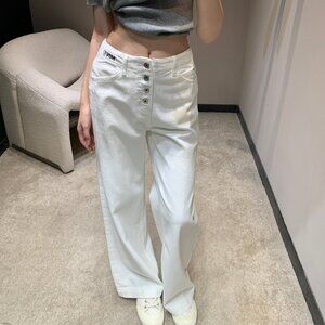 Maison Margiela white jeans